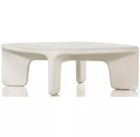 Dante White Concrete Occasional Table Set
