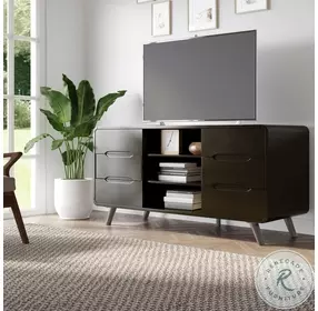 Marlowe Dark Brown TV Stand