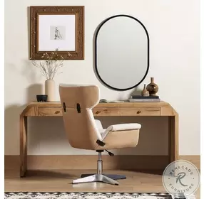 Anson Knoll Natural Leather Desk Chair