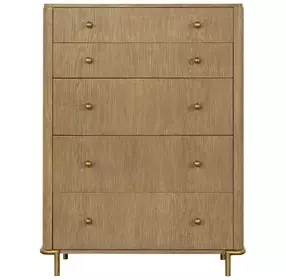 Arini Sand Wash 5 Drawer Chest