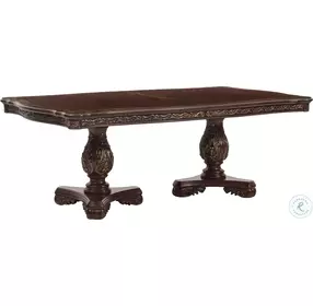 Deryn Park Cherry Extendable Rectangular Dining Room Set