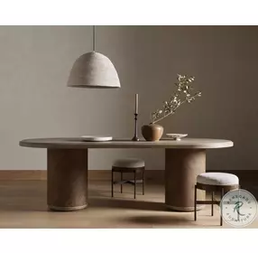 Edwyn Gibson Wheat Performance Fabric Small Ottoman