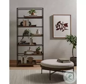 Edwyn Gibson Wheat Performance Fabric Large Ottoman