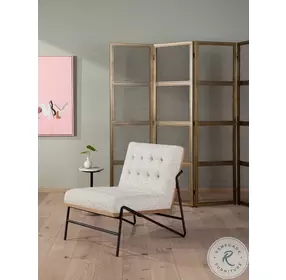 Romy Mabel Neutral Fleck Chair