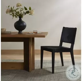 Villa Dark Hair On Hide Dining Chair