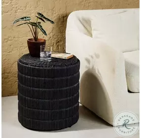 Madura Vintage Coal End Table