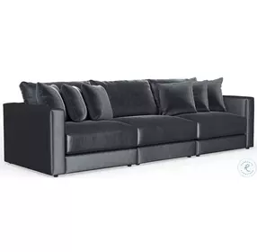 Remington Slate 131" Modular Sofa