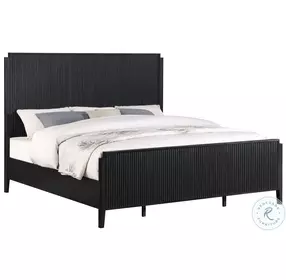 Brookmead Black Panel Bedroom Set