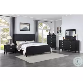 Brookmead Black 5 Drawer Chest