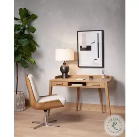 Armstrong Burnished Oak Desk