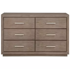 Kenora Barley Brown 6 Drawer Dresser
