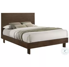 Glenwood Warm Brown Platform Bedroom Set