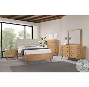 Robyn Light Ash 2 Drawer Nightstand