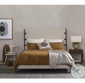 Anderson Knoll Natural Queen Panel Bed