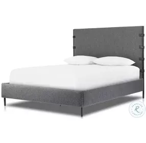 Anderson Knoll Charcoal And Waxed Black Panel Bedroom Set