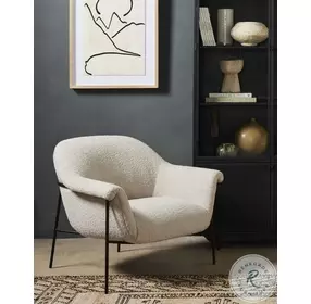 Suerte Knoll Sand Chair