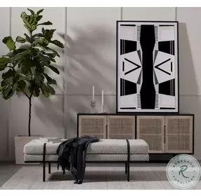 Clarita Black Mango Sideboard