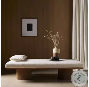 Jakobi Thames Cream Performance Fabric Chaise