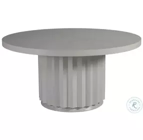 Signature Designs Cerused White Grey Sarto Round Dining Room Set