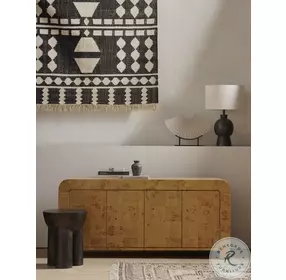 Sante Raw Black End Table