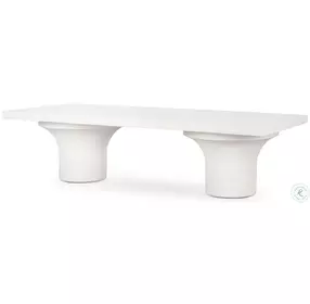 Parra White Outdoor Occasional Table Set