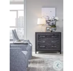 Signature Designs Dark Gray Bone Elation Hall Chest