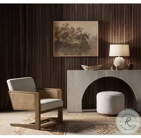 Fausto Bleached Guanacaste Console Table