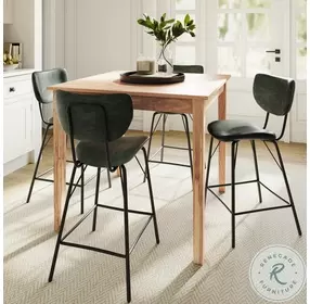 Colby Natural Light Brown Counter Height Dining Table