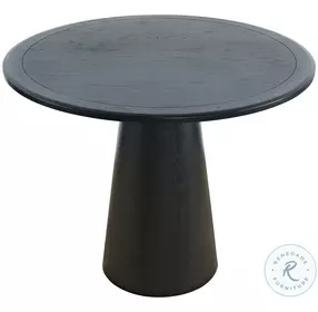 Nash Black 45" Round Counter Height Dining Table