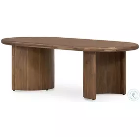 Paden Seasoned Brown Acacia Occasional Table Set