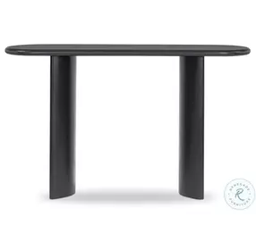 Paden Aged Black Acacia 51" Console Table