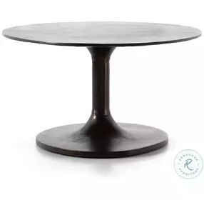 Simone Antique Rust Outdoor Coffee Table