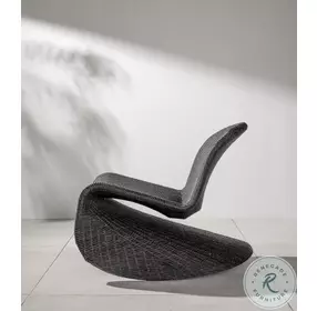 Portia Vintage Coal Outdoor Rocking Chair