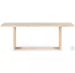 Clarita White Wash Mango Dining Table