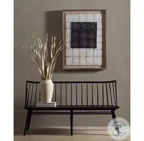 Lewis Black Oak Dining Bench