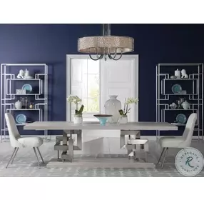 Signature Designs Misty Gray Dinah Performance Fabric Side Chair