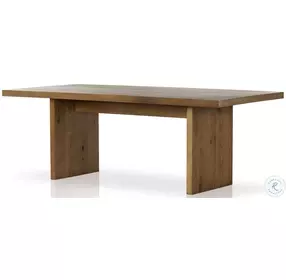 Eaton Amber Oak Resin Dining Room Set