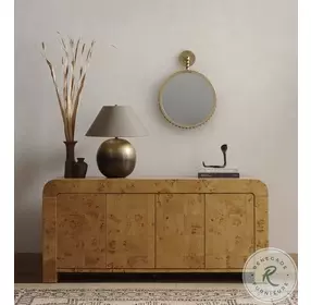 Jenson Natural Poplar Media Console