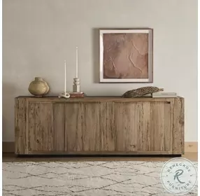 Abaso Rustic Wormwood Oak Sideboard
