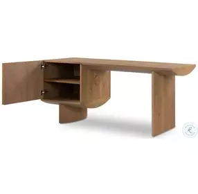 Pickford Dusted Oak Veneer Desk