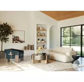 Cairo Modern Velvet Smoke Chair