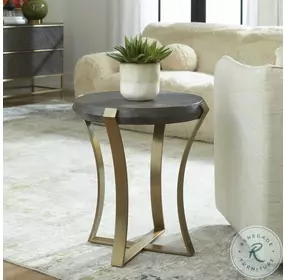 Unite Dark Walnut Side Table