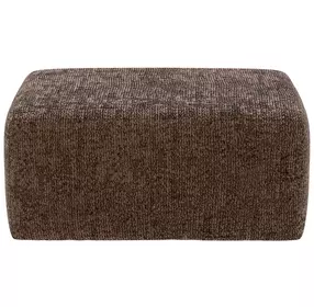 Jaden Cocoa Upholstered Square Cocktail Ottoman