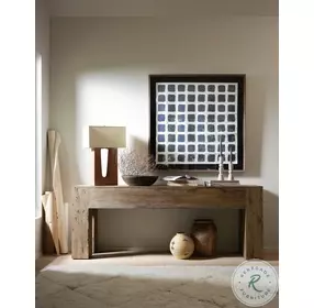 Abaso Rustic Wormwood Oak 86" Console Table