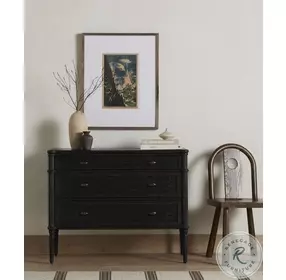 Toulouse Distressed Black Chest