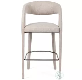 Hawkins Savile Flannel Performance Fabric Bar Stool