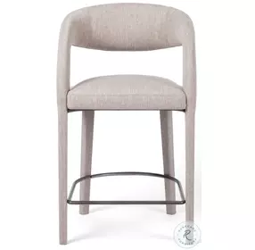 Hawkins Savile Flannel Performance Fabric Counter Height Stool