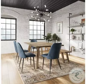 Reclamation Rustic Brown 72" Rectangular Dining Table