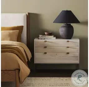 Trey Dove Poplar Large Nightstand