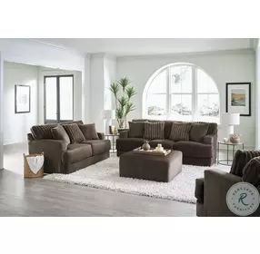 Eagan Chocolate Loveseat